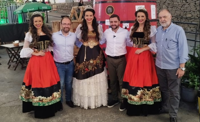  Festa Nacional da Uva 2024 recebe a visita do vice-governador do RS